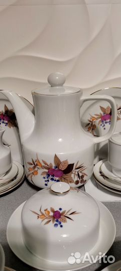 Сервиз чайный гдр кольдиц
