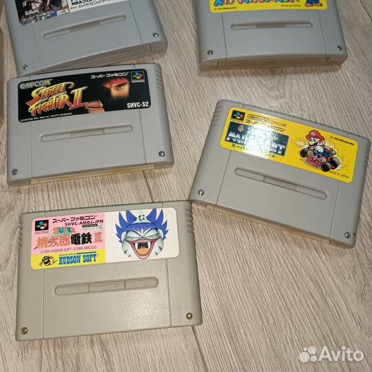 Картриджи для Super nintendo Famicom