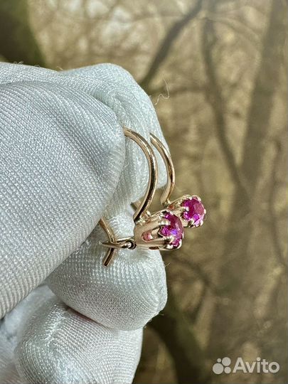 Золотые серьги СССР