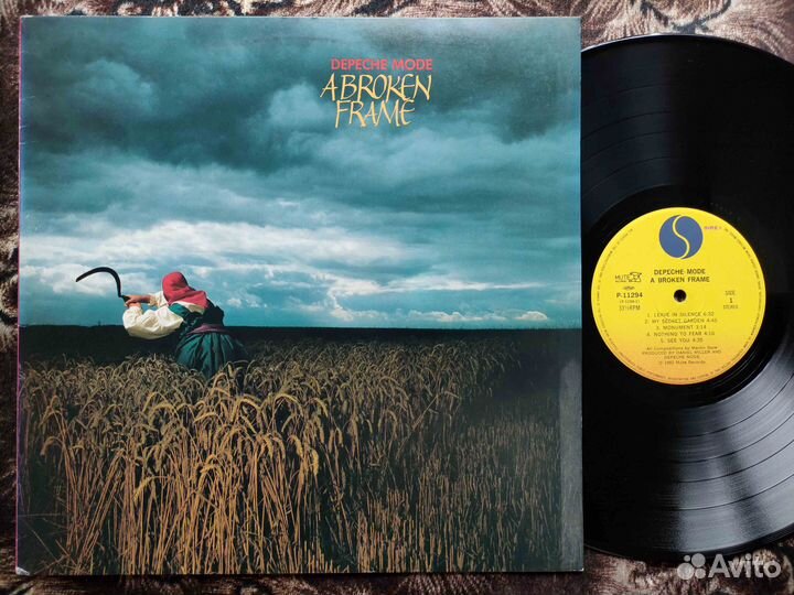 Depeche Mode A Broken Frame – оригинал Japan 1982