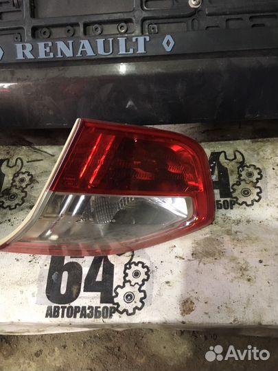 Фонарь задний правый Renault fluence