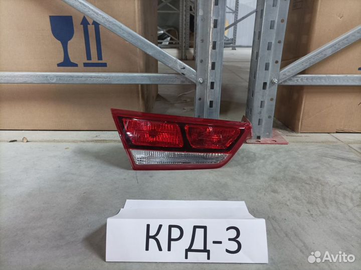 Задний левый внутренний фонарь Kia Optima 4 92403