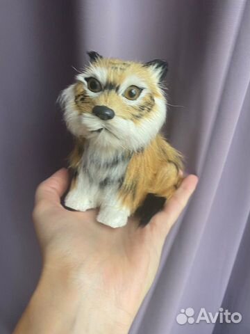 Тигр фигурка натуральная кожа