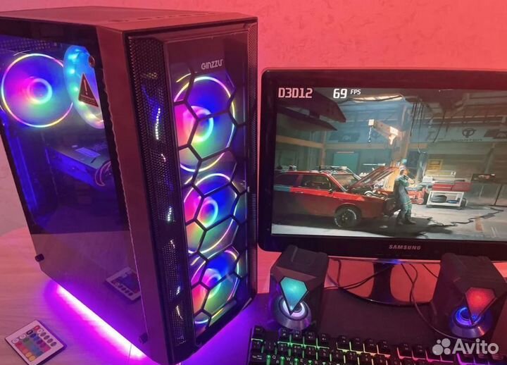 Игровой пк i7 32gb / RX 8GB супер