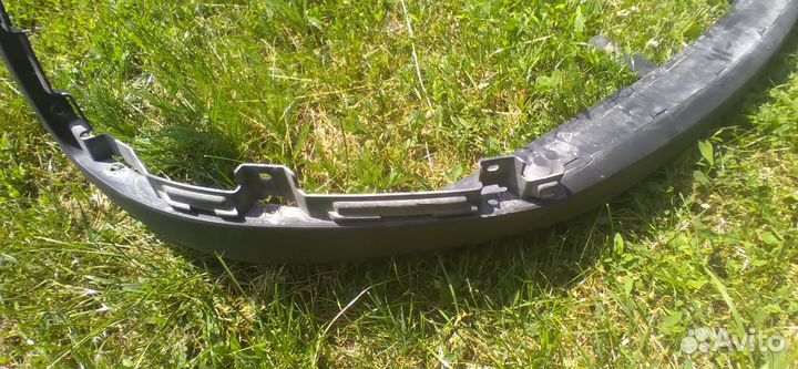 Юбка перднего бампера hyundai tucson 3