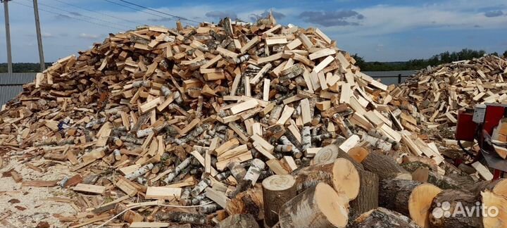 Дрова колотые