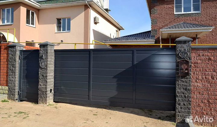 Откатные Ворота Прочные