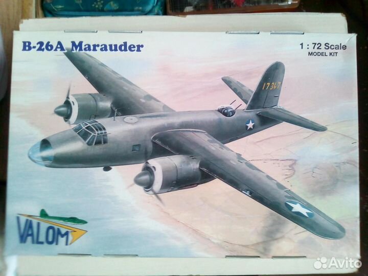 Самолет 1/72 Martin B-26A Marauder