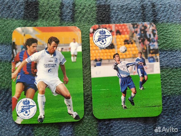 Карманный календарик фк Зенит