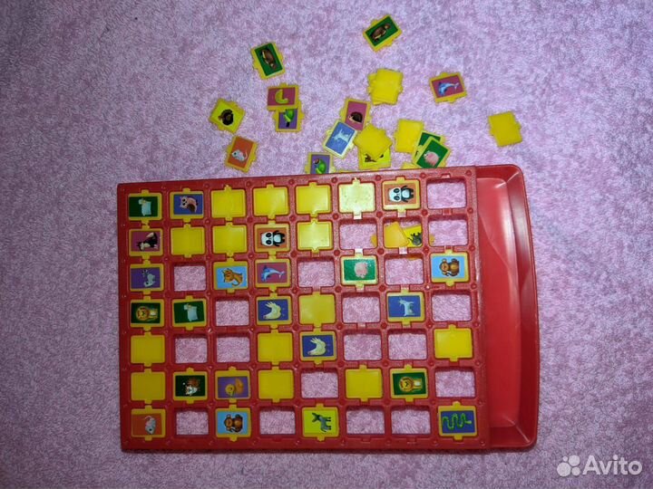 Настольная игра «Зверята по парам»