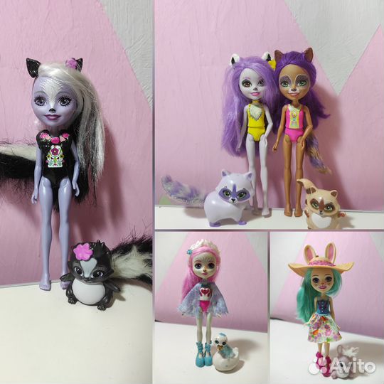 Куклы и наборы Энчантималс