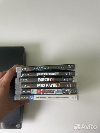Игровая приставка ps3 с играми