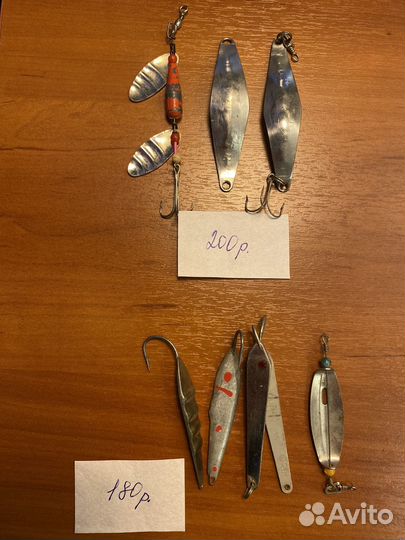 Блесны крючки поплавки СССР