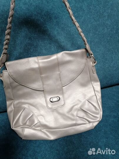 Сумка женская серая