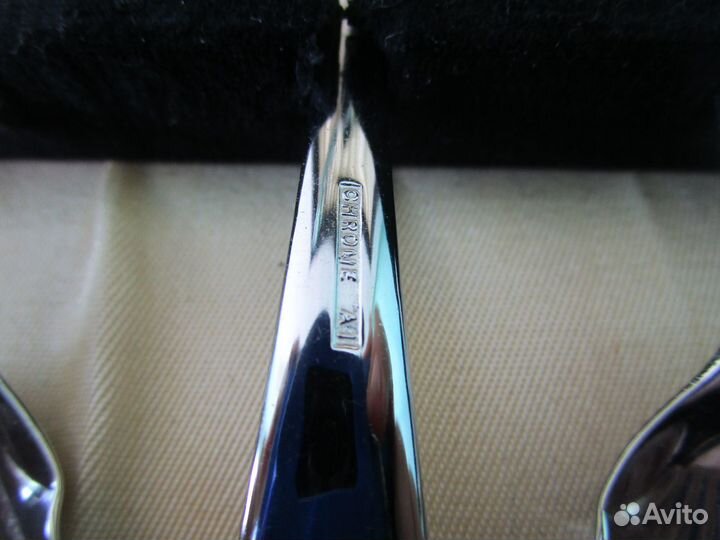 Винтажный набор чайных ложек в коробке England