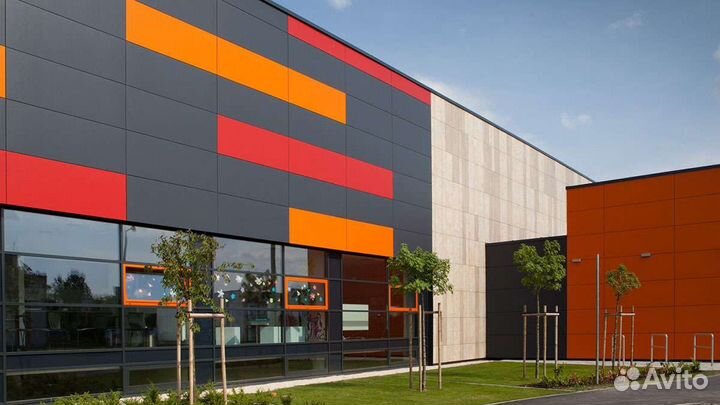 Фасадные панели металлические