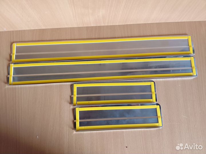 Накладки на пороги Ford Focus 3 (2011-2015)