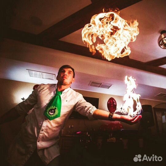 Научное химическое шоу для детей/аниматор