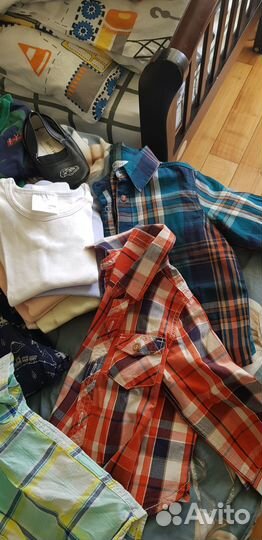 Три пакета одежды для мальчика 86-92