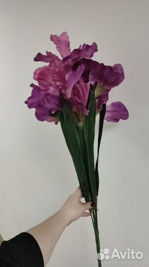 Искусственные цветы Ирисы
