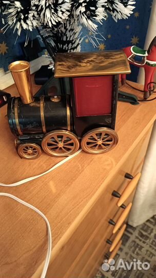 Светильник ночник СССР Паравозик