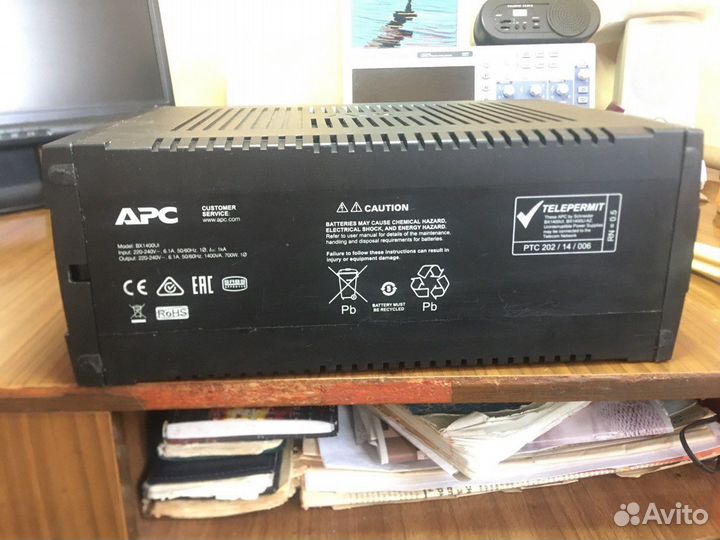 Ибп APC Back-UPS BX1400UI