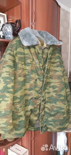 Бушлат военный б/у на подстежке раз 52