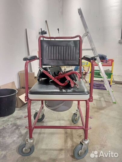 Кресло туалет для инвалидов бу