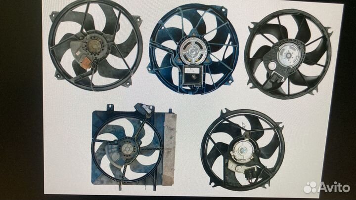 Вентилятор охлаждения peugeot 607