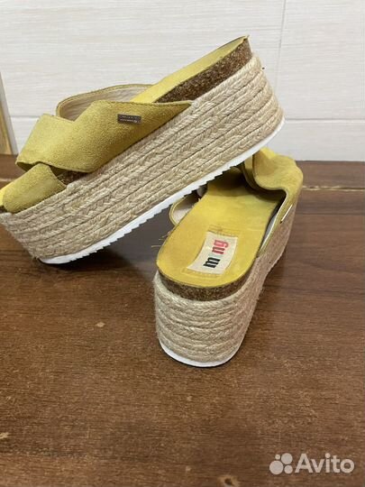 Сабо женские 37 размер замш