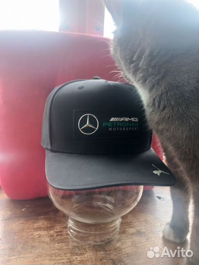 Бейсболка с сеткой кепка puma Mercedes Benz