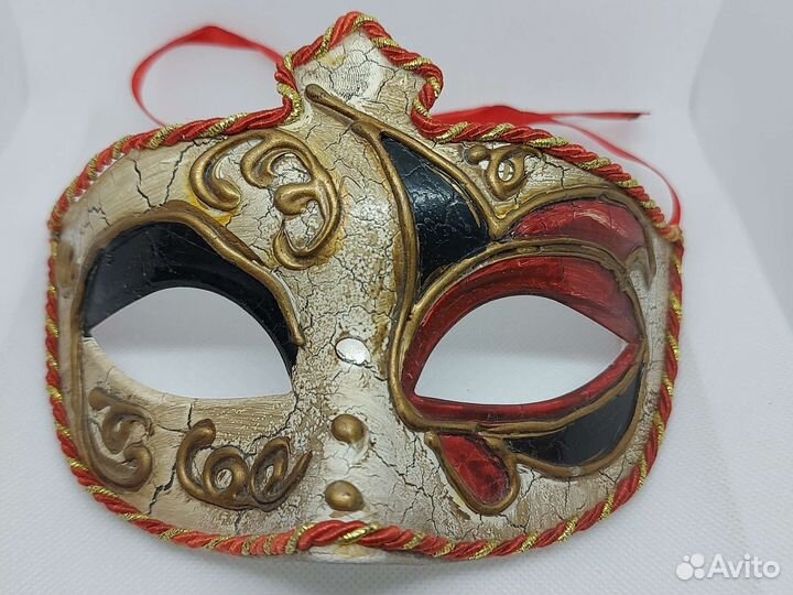Маска карнавальная венецианская праздничная