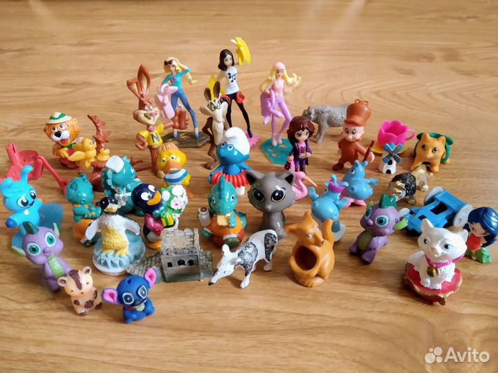 Игрушки из киндера 90х и Пони Литл