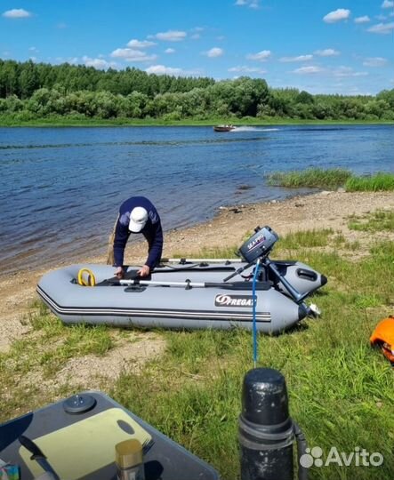 Пвх лодка Фрегат 280Е с полом