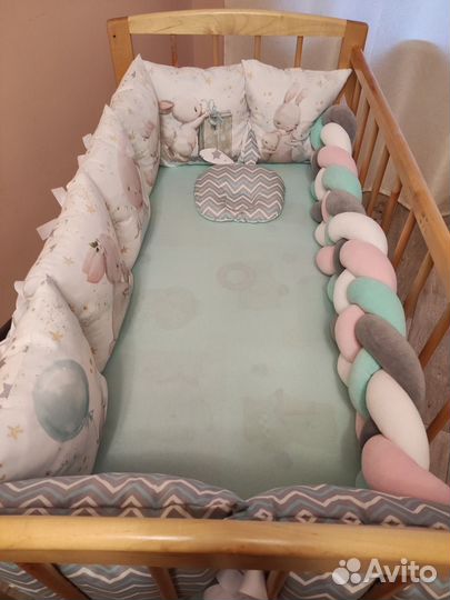 Комплект в кроватку для новорождённого