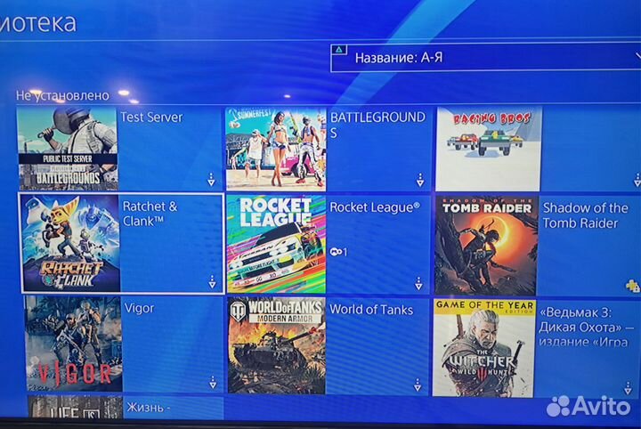 PS4 Slim 1tb+игры