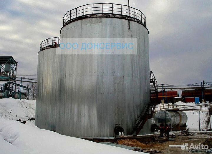 Стальные вертикальные резервуары для нефти