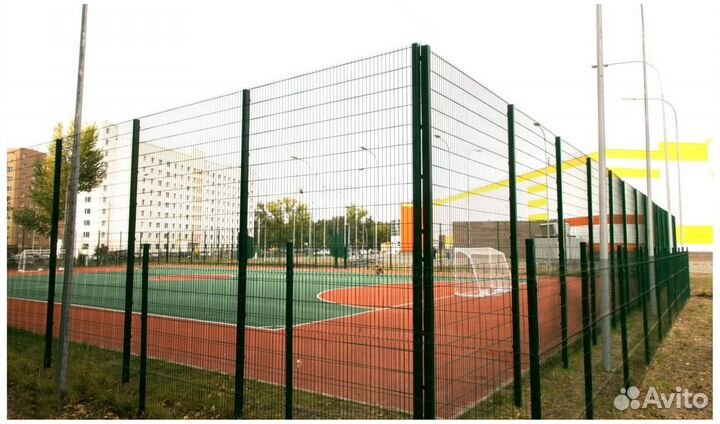Забор 3D, сетка 3Д