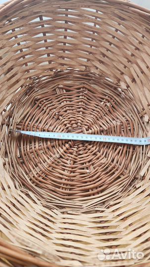 Корзина плетеная большая