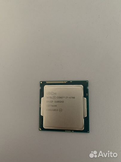 Процессор intel core i7 4790 сокет 1150