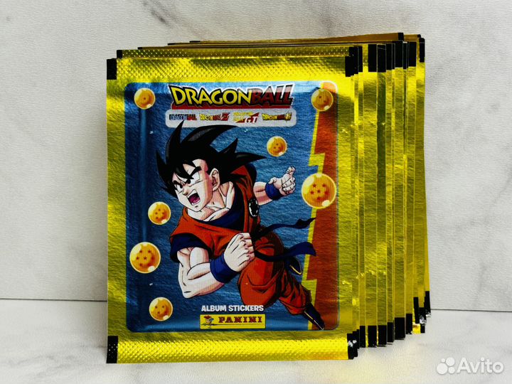 25 пакетиков Dragonball Universal Panini