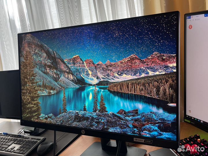 HP 24x 144 гц G-sync игровой монитор