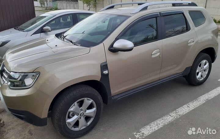 Ветровики renault duster 2