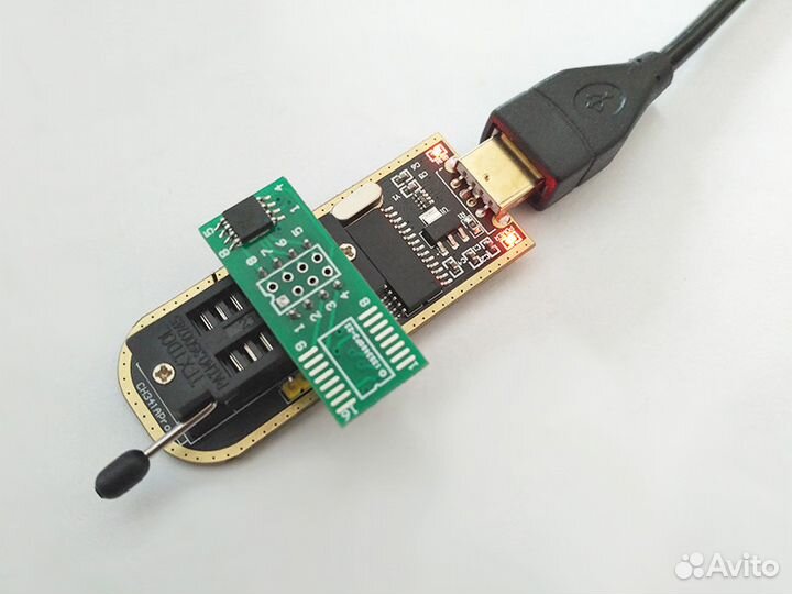 Универсальный USB программатор микросхем CH341A