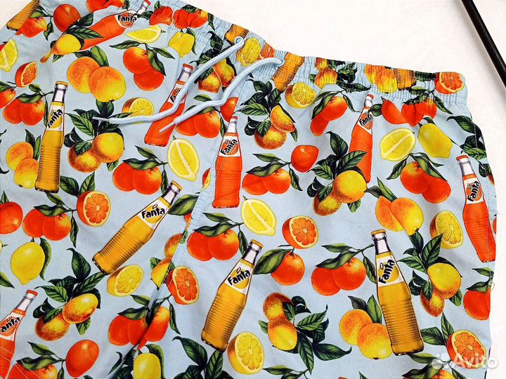 Coca-Cola / Fanta шорты, официальный мерч