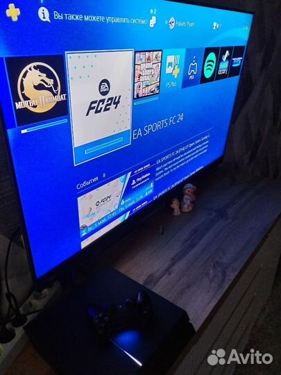 Sony playstation PS4. 1тб с играми