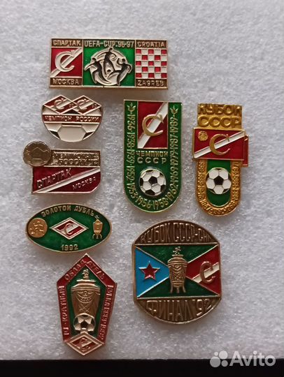 Значки Спартак футбол