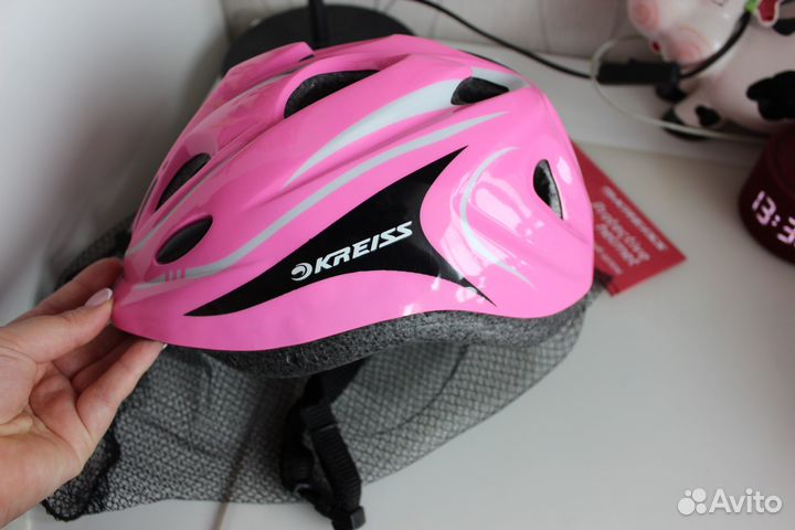 Новый регулируемый шлем Kreiss для девочки