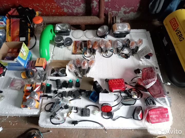 Нулевые Запчасти на мопед альфа дельта