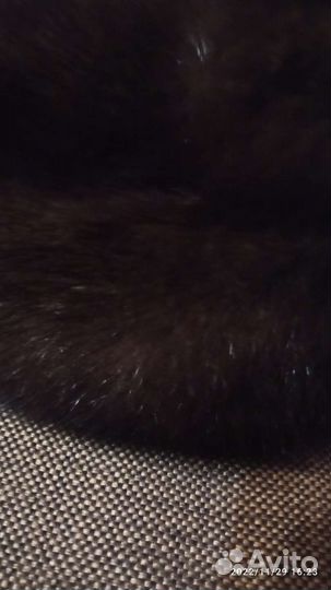 Берет норковый